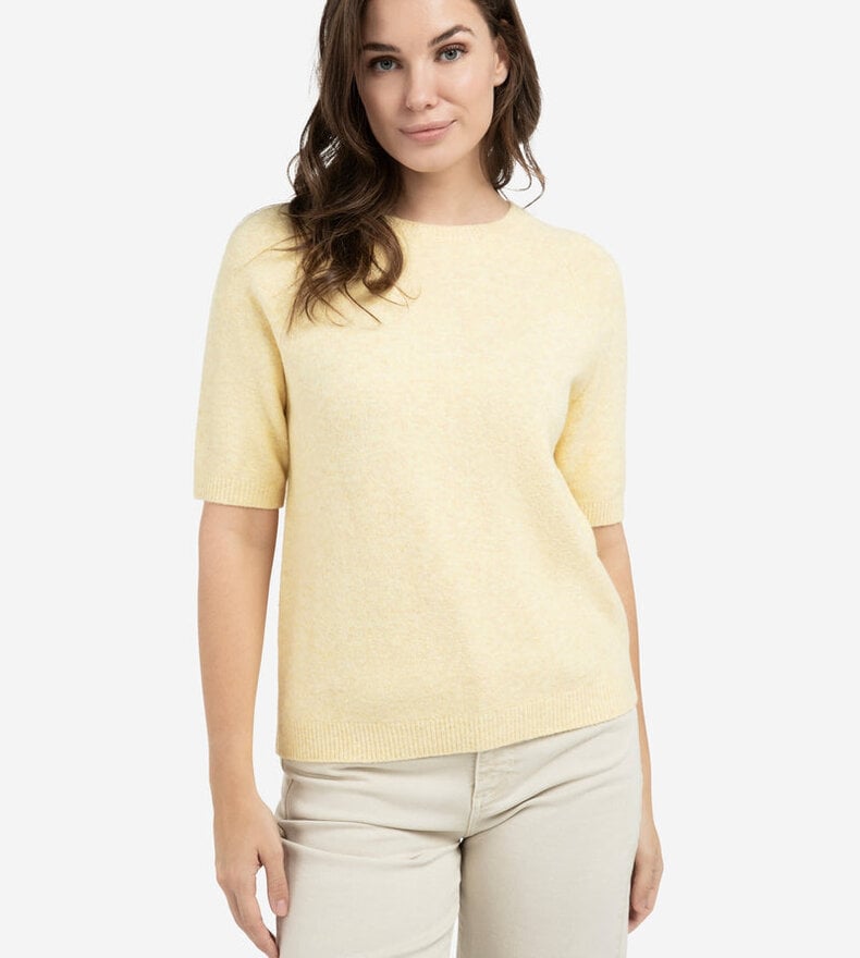 PULL MANCHES COURTES