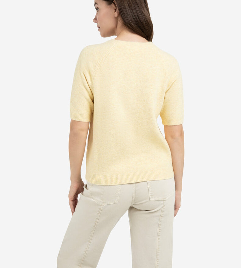 SHORT SLEEVE SWEATER
