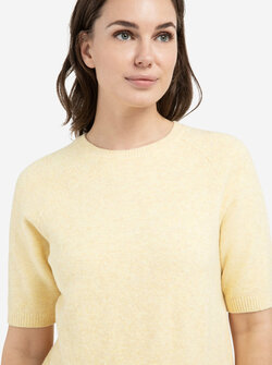 SHORT SLEEVE SWEATER