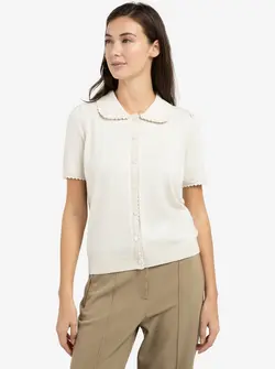 SHORT SLEEVE CARDIGAN