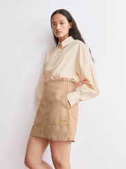 JUPE EN TOILE DE TRAVAIL