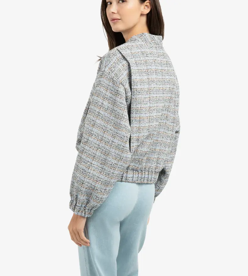 WOVEN BOUCLE JACKET