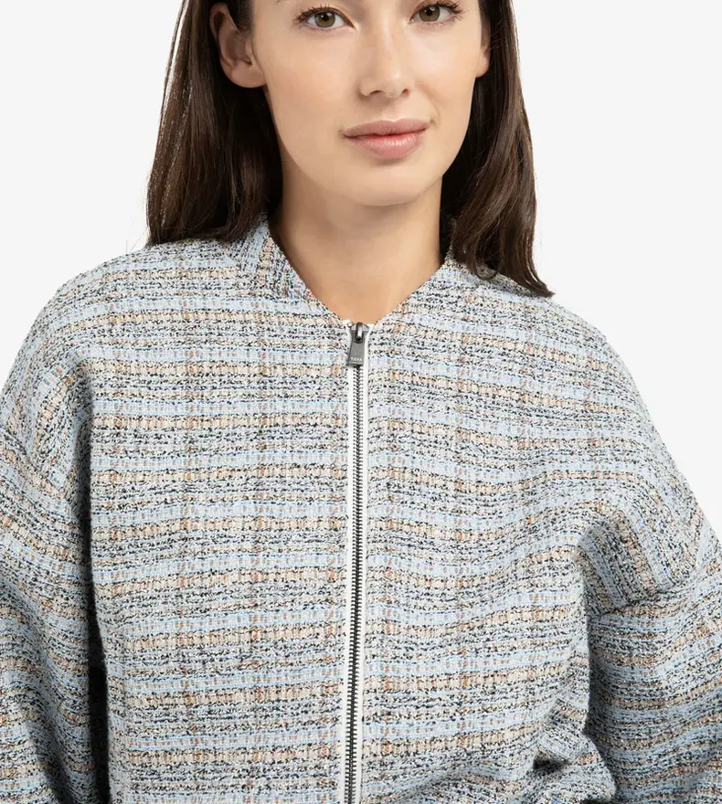 WOVEN BOUCLE JACKET