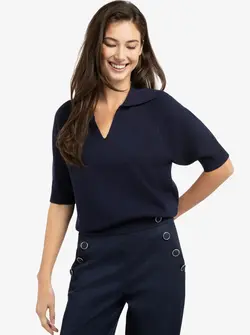 PULL MANCHES COURTES