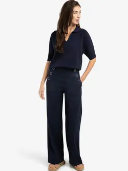 SHORT SLEEVE SWEATER