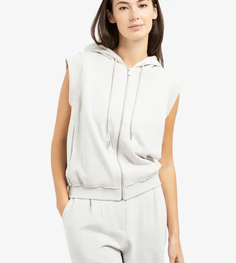 SLEEVELESS HOODIE