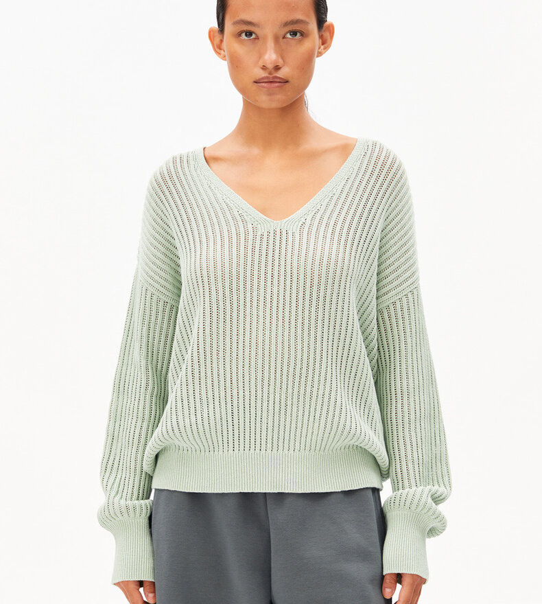 PULL EN MÉLANGE DE LIN