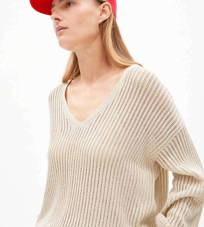 PULL EN MÉLANGE DE LIN