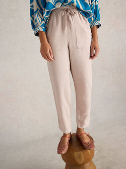 LINEN BLEND ELLE TROUSER
