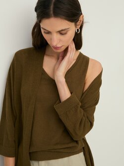 CHARLOTTE LONG CARDIGAN