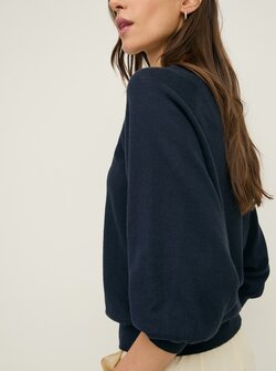 FLAX ROUND NECK CARDIGAN