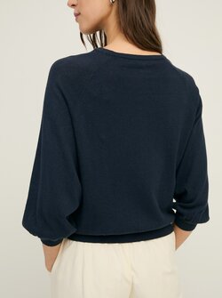 FLAX ROUND NECK CARDIGAN