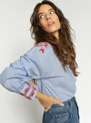 MMOSMO STRIPEY SHIRT