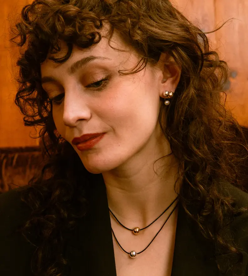 COLLIER NOVANTA AVEC BILLE ARGENT