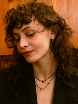 COLLIER NOVANTA AVEC BILLE OR