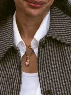 BLUE ESTATE NECKLACE