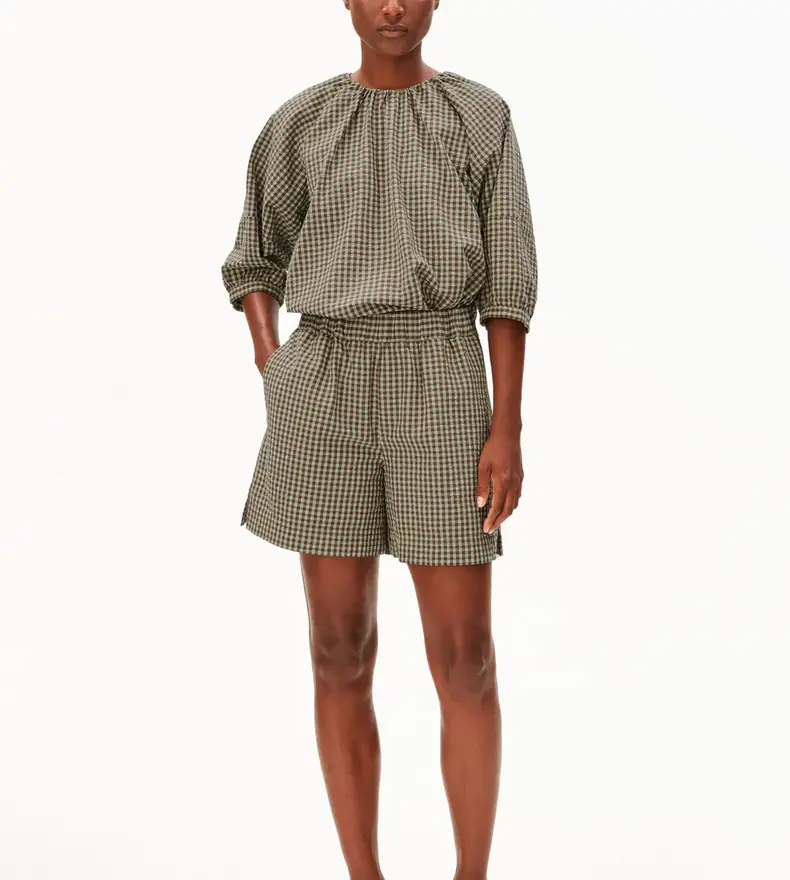 SHORT VICHY GAUFFRÉ