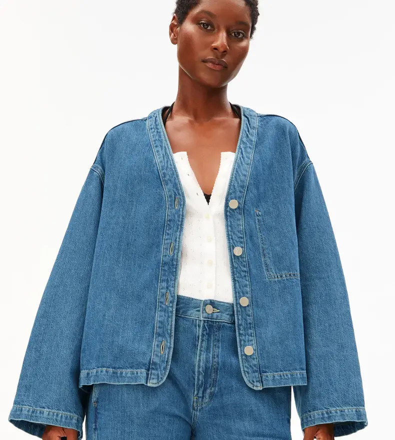 MANTEAU EN DENIM