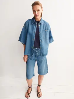 DENIM OVERSHIRT