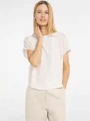 SHORT SLEEVE SWEATER