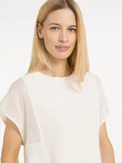 SHORT SLEEVE SWEATER