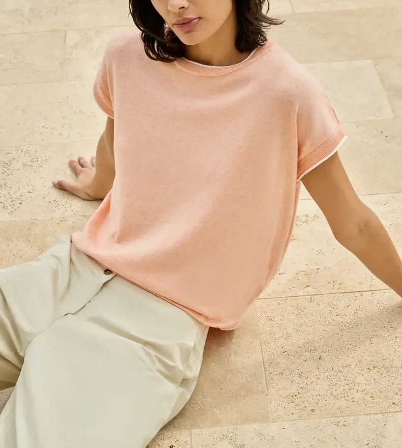 SHORTSLEEVE KNITED SWEATER