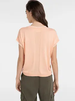 PULL EN MAILLE À MANCHES COURTES