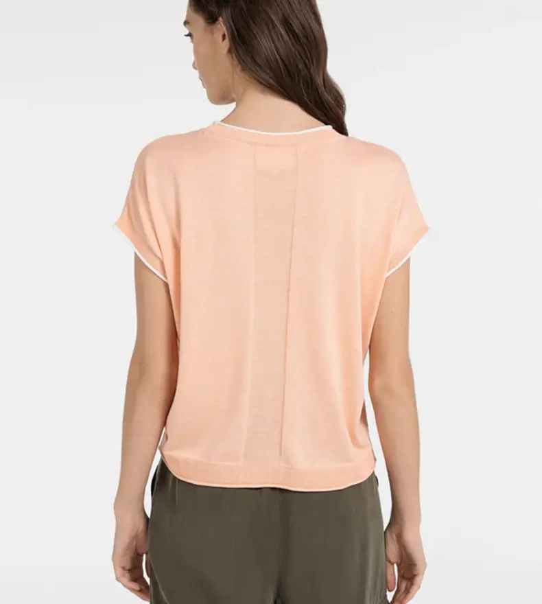 SHORTSLEEVE KNITED SWEATER