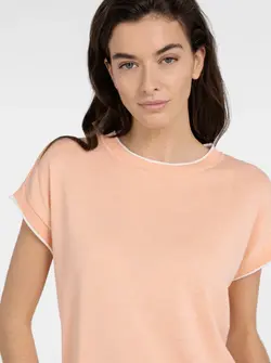 PULL EN MAILLE À MANCHES COURTES