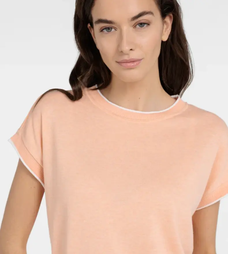 SHORTSLEEVE KNITED SWEATER