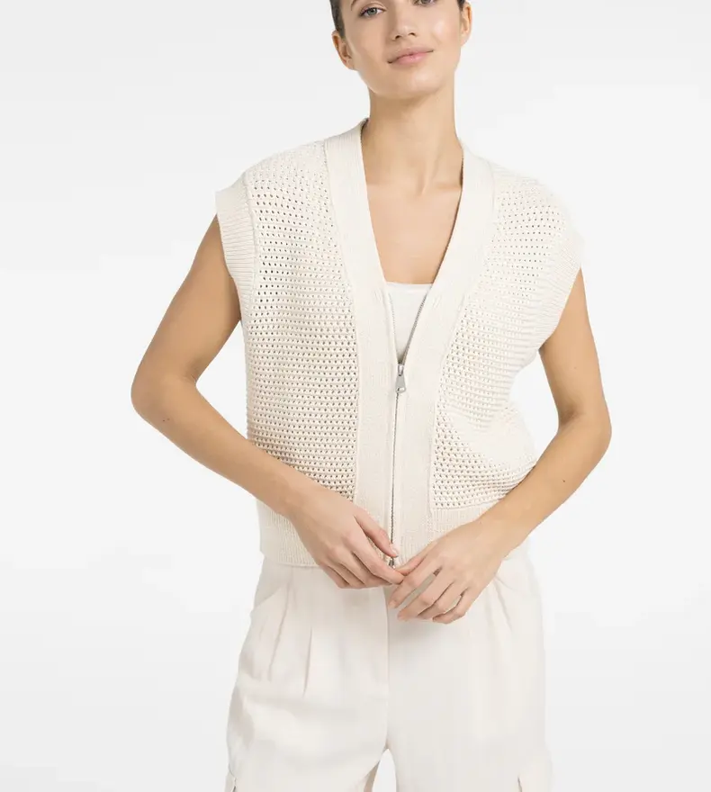 VESTE  EN MAILLE
