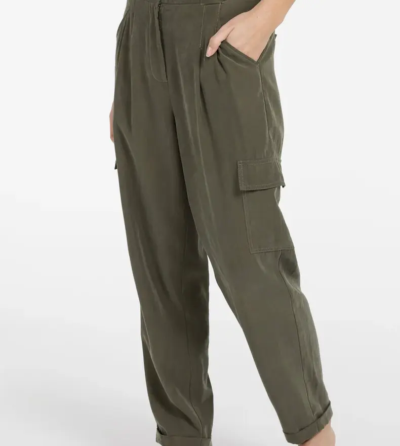 PANTALON CARGO À JAMBES DROITES
