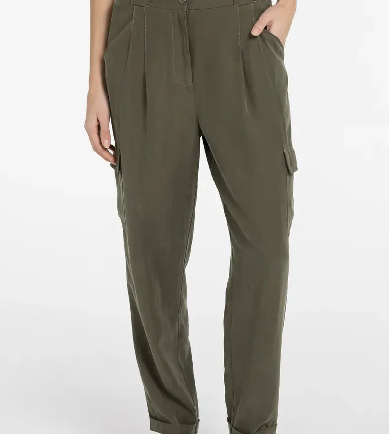 PANTALON CARGO À JAMBES DROITES