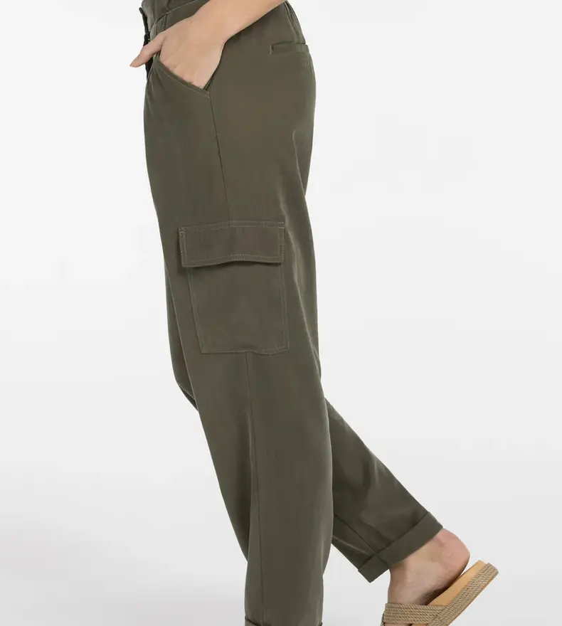 PANTALON CARGO À JAMBES DROITES