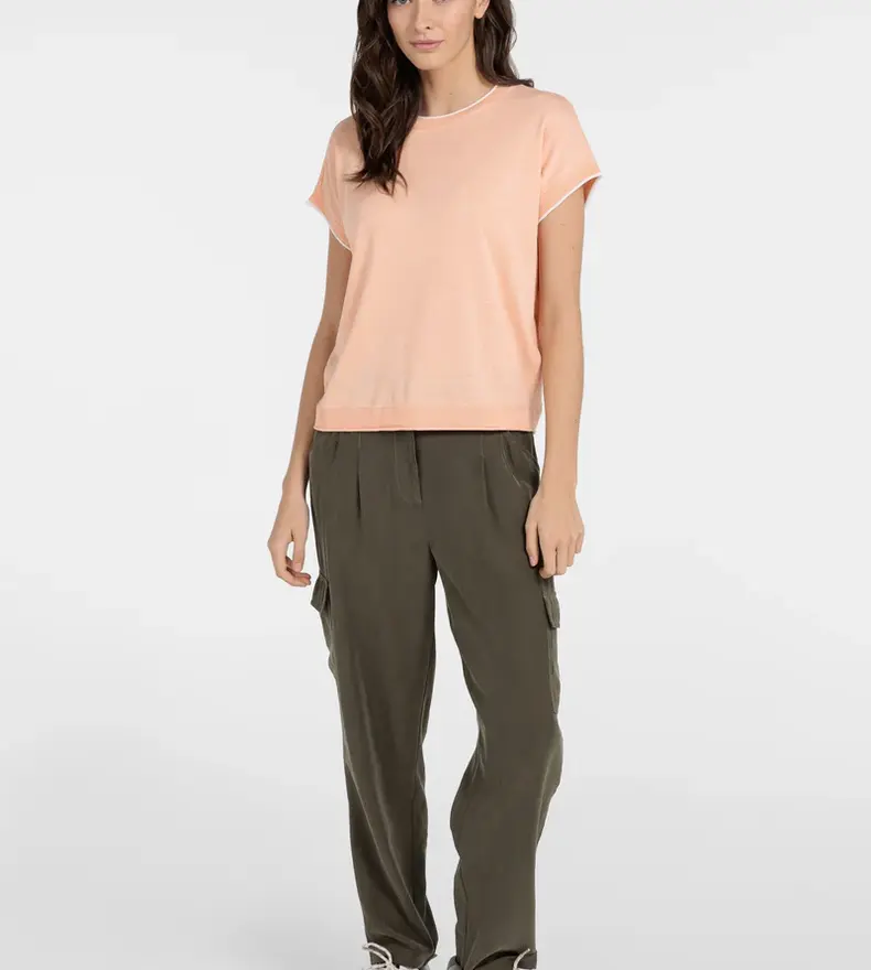 PANTALON CARGO À JAMBES DROITES