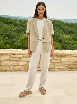 PANTALON CARGO À JAMBES DROITES