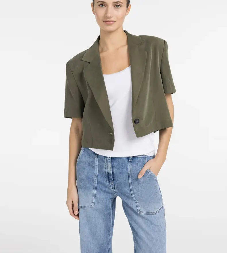 BLAZER À MANCHES COURTES