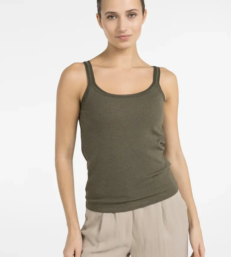 DÉBARDEUR À BORDURES EN MAILLE