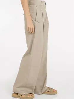 PANTALONS À JAMBES LARGES