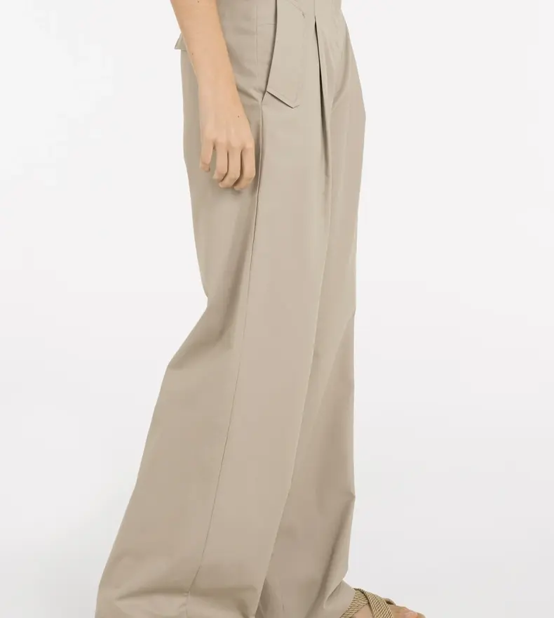 PANTALONS À JAMBES LARGES