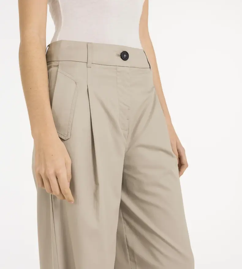 PANTALONS À JAMBES LARGES