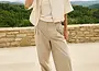 PANTALONS À JAMBES LARGES