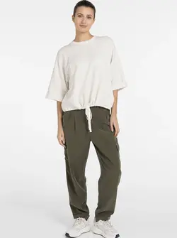 SHORT SLEEVE SWEATER