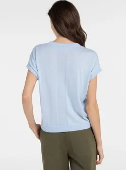 PULL EN MAILLE À MANCHES COURTES