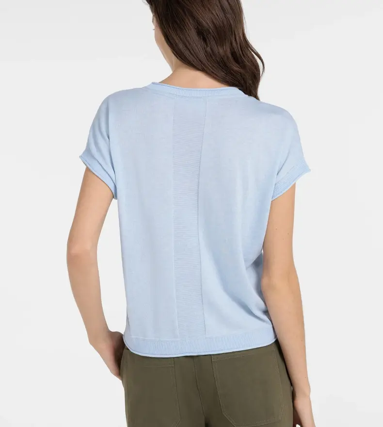 SHORTSLEEVE KNITED SWEATER