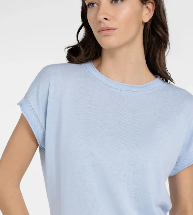 SHORTSLEEVE KNITED SWEATER