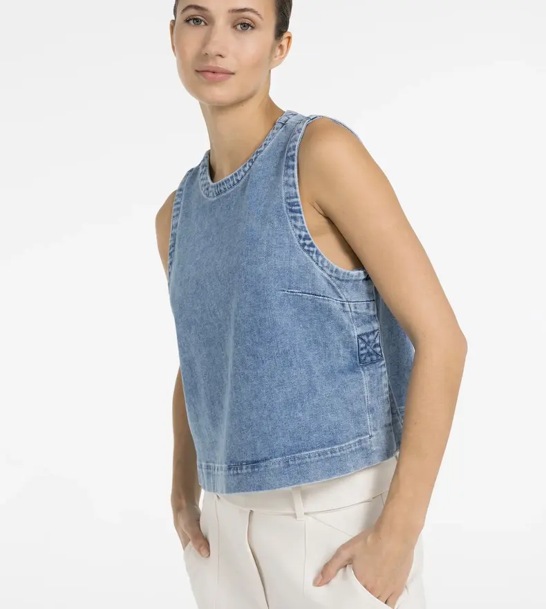DENIM TOP