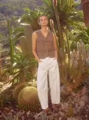 PANTALONS MMROSY BIANCO
