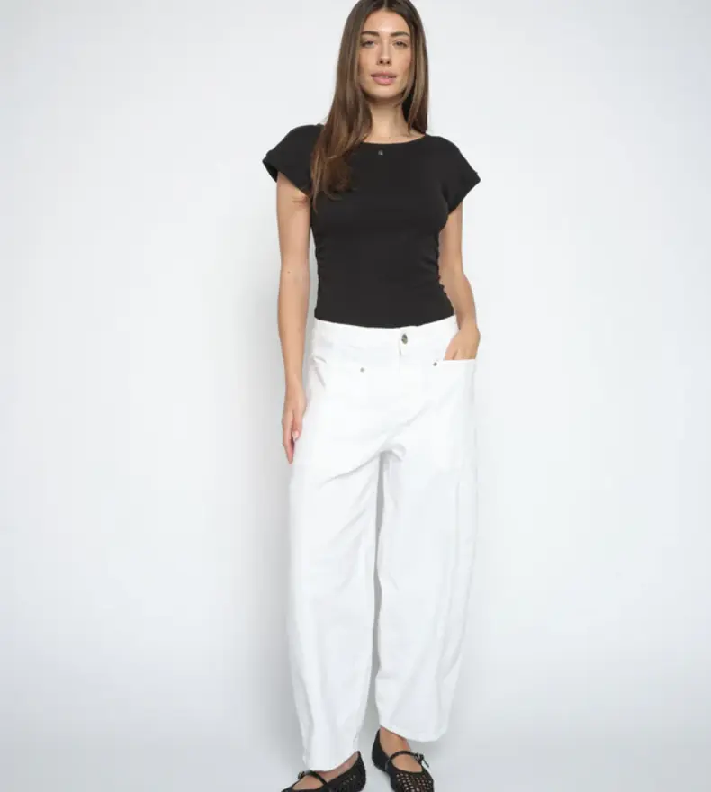 PANTALONS MMROSY BIANCO