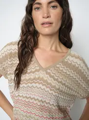 MMSHANI ZIG-ZAG KNIT